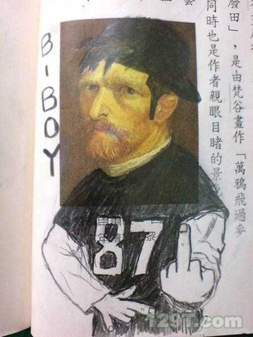 22 Hilariously Defaced Textbooks 016