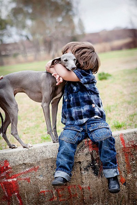 25 Cute Photos Of Babies And Dogs Sharing A Special Moment 007