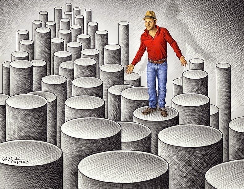 3D Pencils Drawings by Ben Heine 006