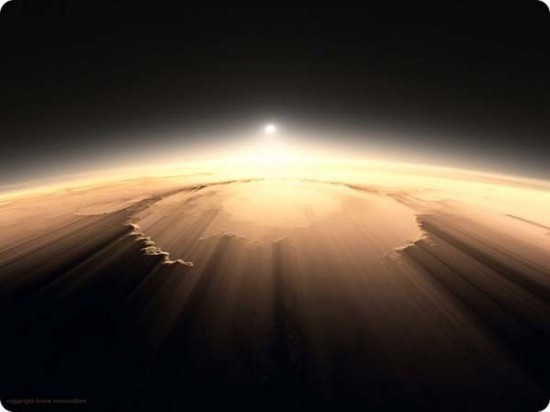 Amazing sunrise photos taken on Mars 010