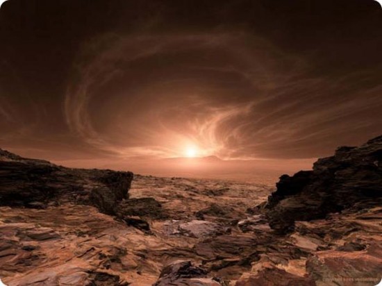 Amazing sunrise photos taken on Mars 012