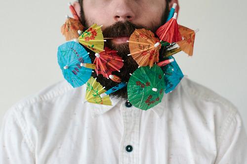 Guy Puts Stuff in His Beard and Takes Classy Photos 003