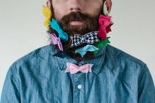 Guy Puts Stuff in His Beard and Takes Classy Photos 004