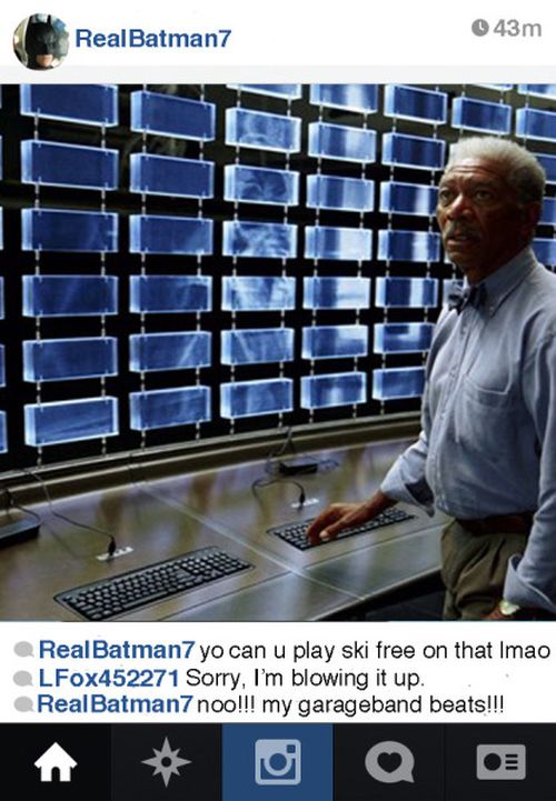 If Batman Had An Instagram Account 005