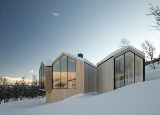 Modern Mountain Lodge by Reiulf Ramstad Arkitekter 005
