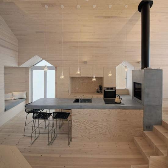 Modern Mountain Lodge by Reiulf Ramstad Arkitekter 006