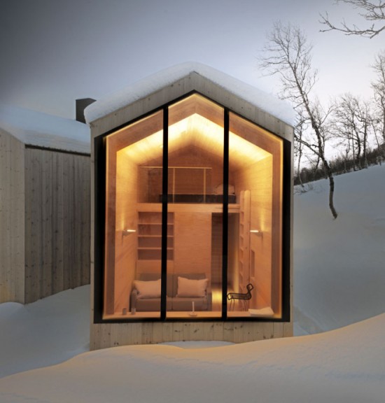 Modern Mountain Lodge by Reiulf Ramstad Arkitekter 009
