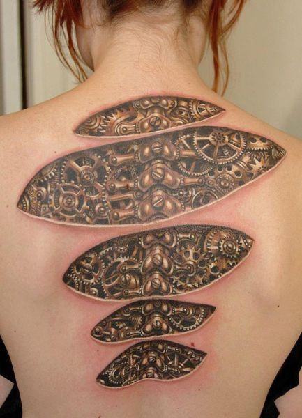 Optical Illusion Tattoos 006