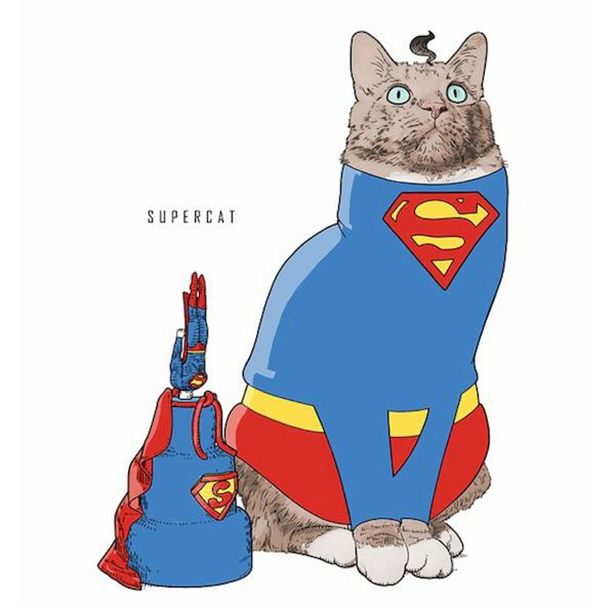 Pop Culture Icons Re-imagined as Cats 001