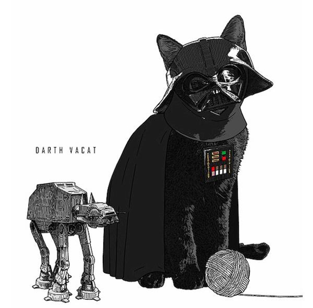 Pop Culture Icons Re-imagined as Cats 002
