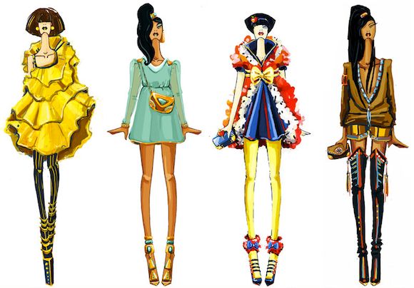 Russian designer turns Disney outfits into stunning haute couture 001