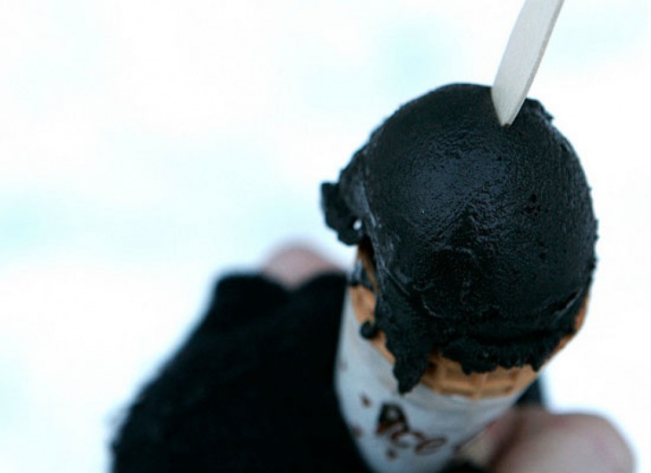 Squid Ink Ice Cream