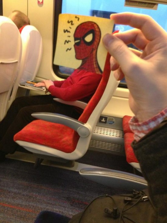 This Guy Has a Funny Solution For Avoiding Boredom On His Commute 017