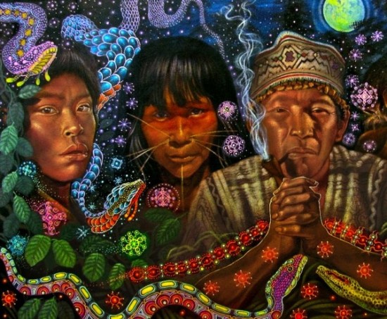 Visionary Art from the Amazon Jungle 009