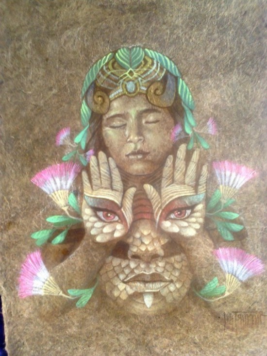 Visionary Art from the Amazon Jungle 010