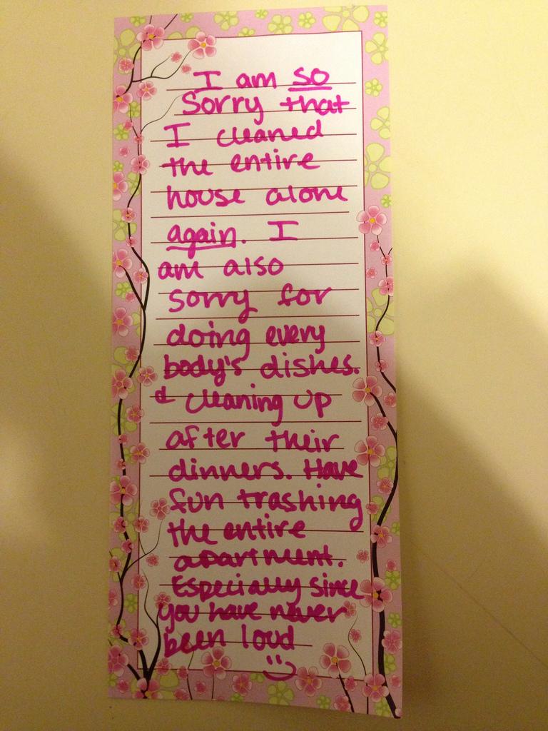 23 Angry Roommate Notes 023