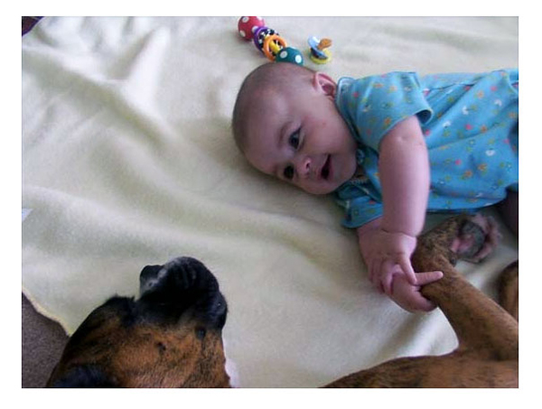 25 Babies And Dogs That Will Make Your Day 003