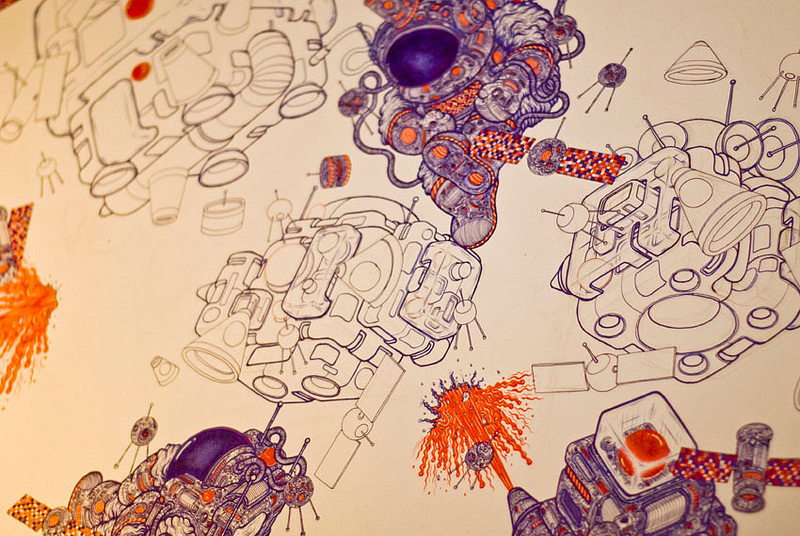 Ballpoint Pen Drawings By Wang2Mu 014