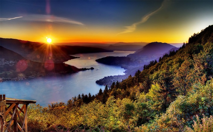 Lake Annecy, French Alps