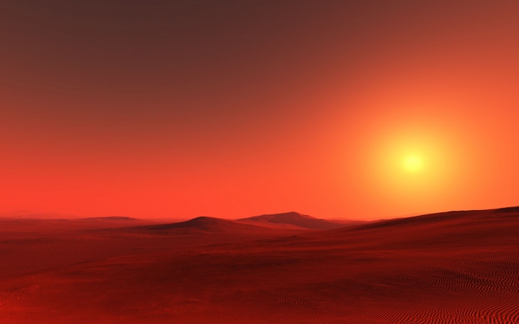 Sahara Desert Sunset