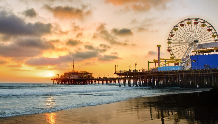 Santa Monica Pier, Los Angeles, USA