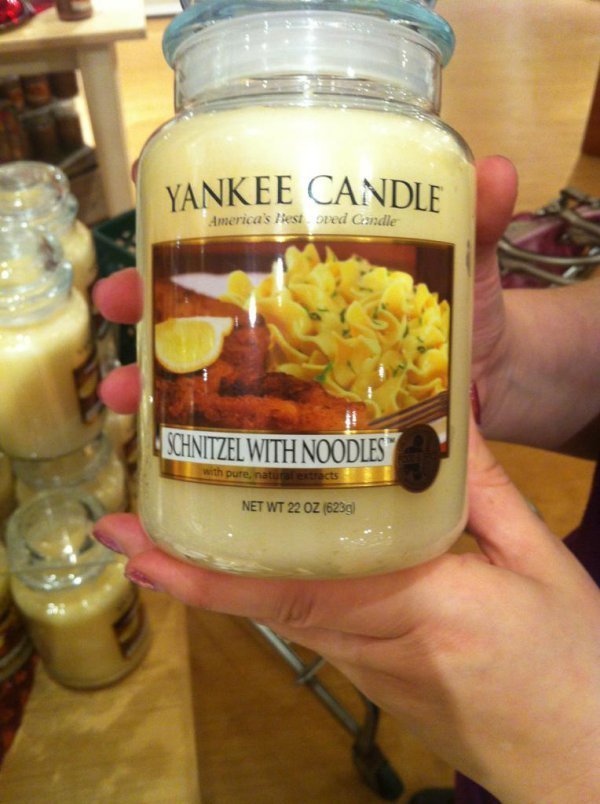 Shnitzel Candle
