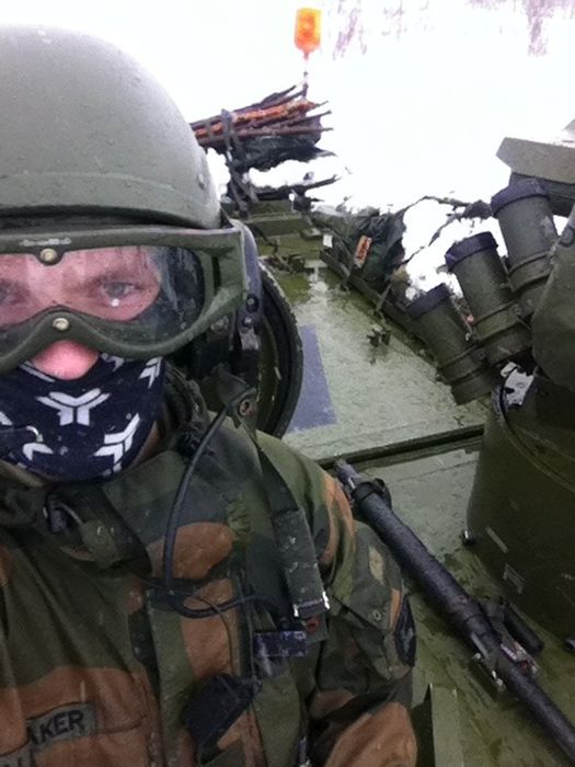 Soldiers from different armies take selfies 022
