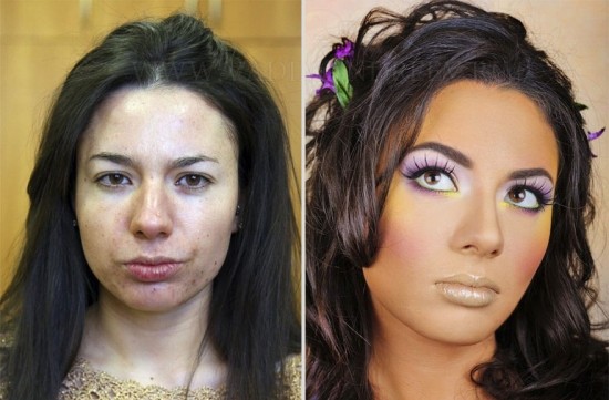 21 Mind Blowing Makeup Transformations Before and After 010