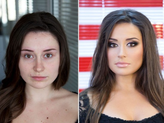 21 Mind Blowing Makeup Transformations Before and After 019