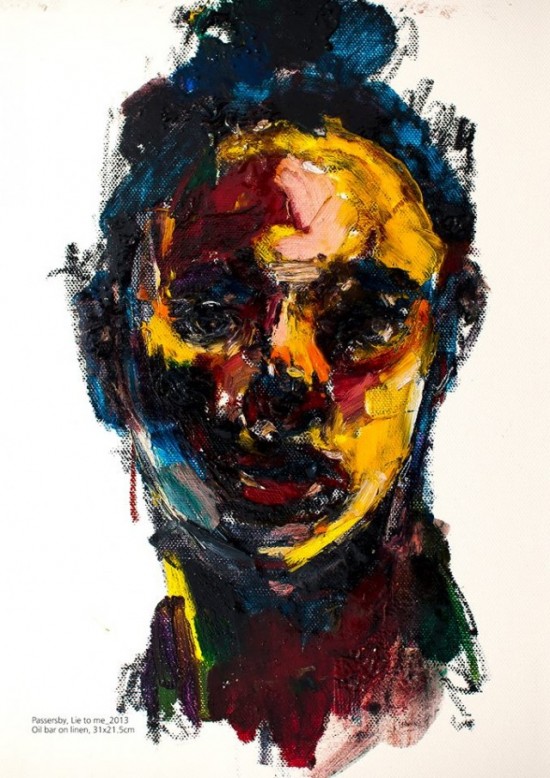 Abstract Portraits Paintings 010