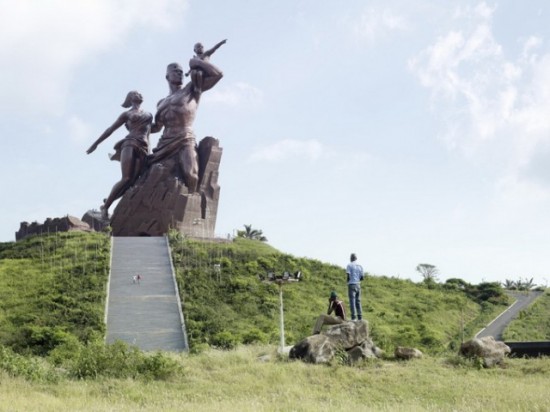 African Renaissance Monument. Dakar, Senegal, 49 m