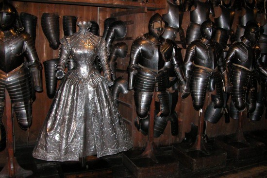 Armored woman’s dress from Austria c. 1600