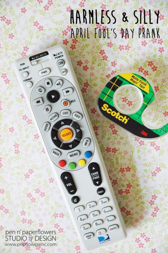 Cover the remote sensor with a piece of tape