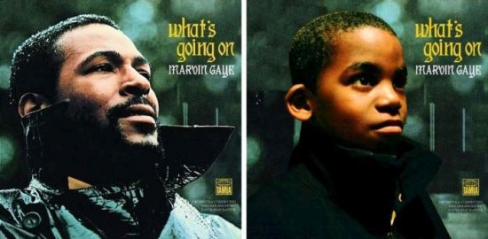 Dad Recreates Famous Album Covers with His Sons 011