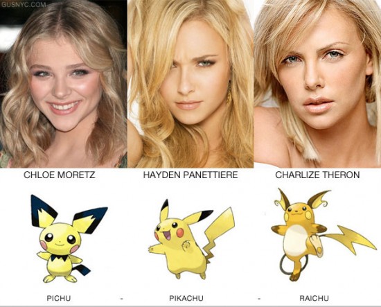 If Celebrities Were Pokemon, This Is How They Would Evolve 009
