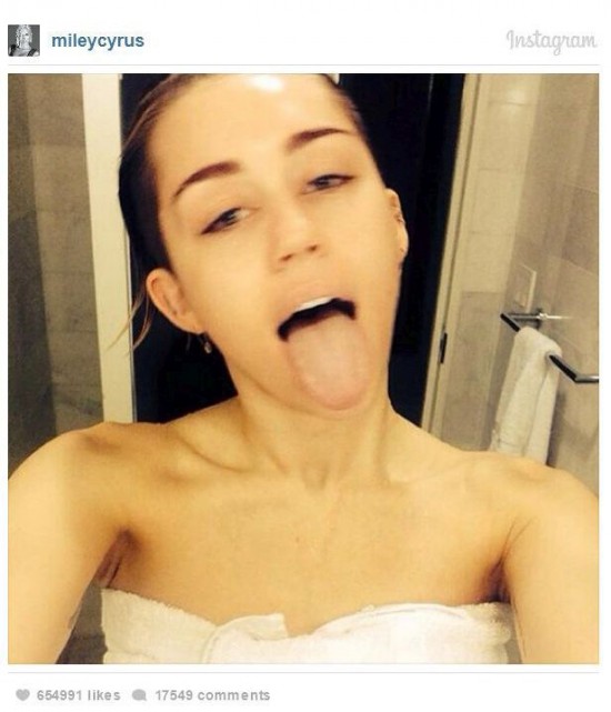 Instagram Photos of famous Celebrities wearing no makeup 021