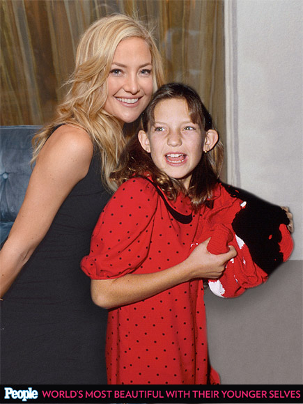 Kate Hudson in 2014 and 1989