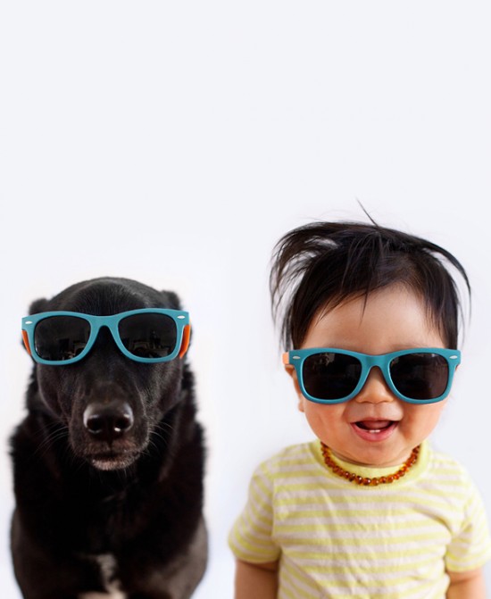 Mother Takes Adorable Portraits of Her 10-Month-Old Baby and Their Rescue Dog 006