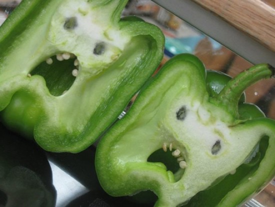 Scared peppers