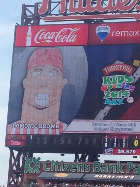 The Phillies Use Kids’ Drawings For Player Photos 002