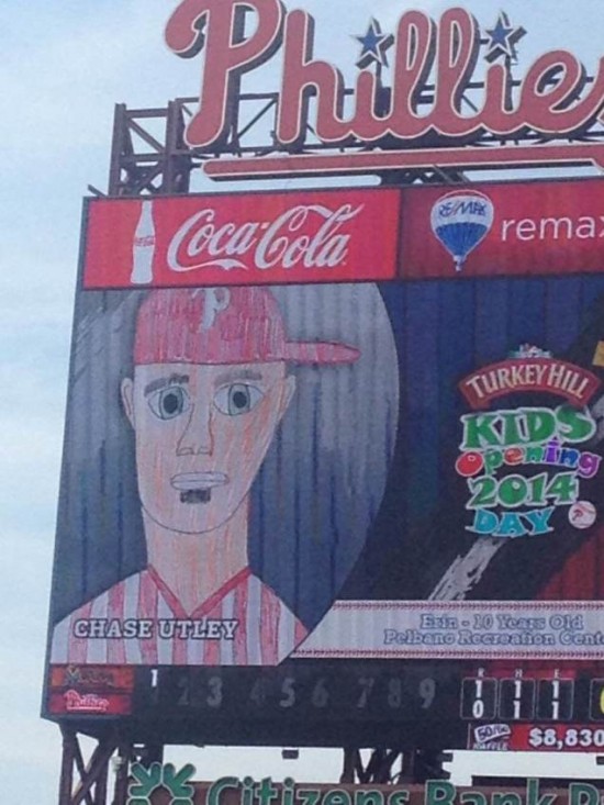 The Phillies Use Kids’ Drawings For Player Photos 004