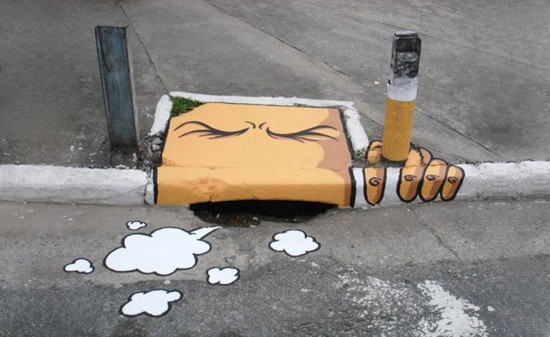 24 Graffiti That Interact With Their Surroundings 004