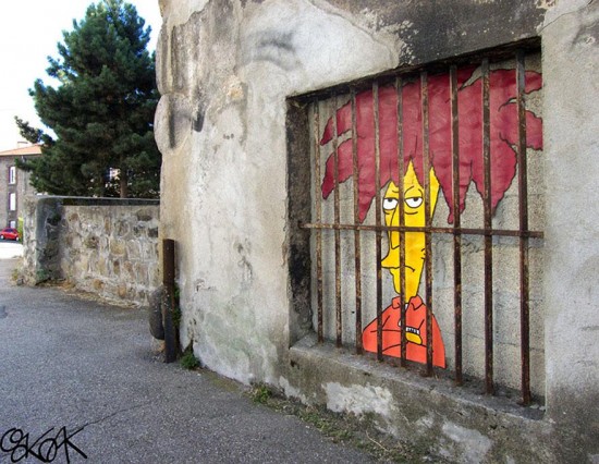 24 Graffiti That Interact With Their Surroundings 007