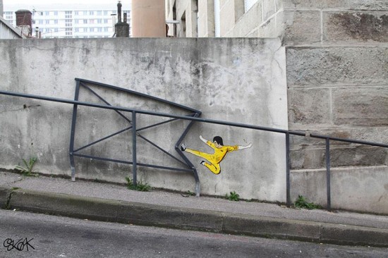 24 Graffiti That Interact With Their Surroundings 022