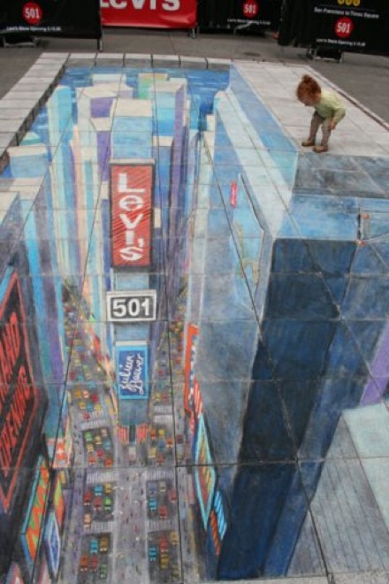 36 unbelievable 3D pavement drawings 035