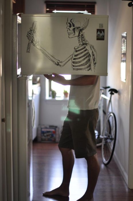 Artists Turns Refrigerators Into Epic Works Of Art 001