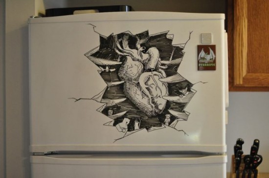 Artists Turns Refrigerators Into Epic Works Of Art 015