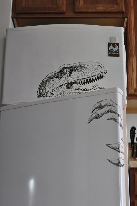 Artists Turns Refrigerators Into Epic Works Of Art 034