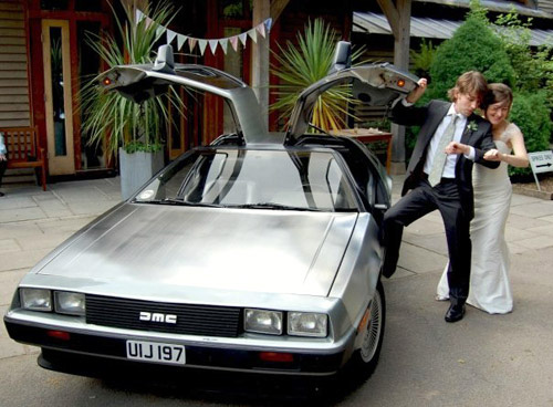 Back To The Future Wedding