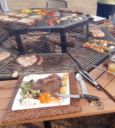 Barbecue Grill Table 003